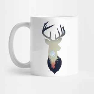 Deer silhuette Mug